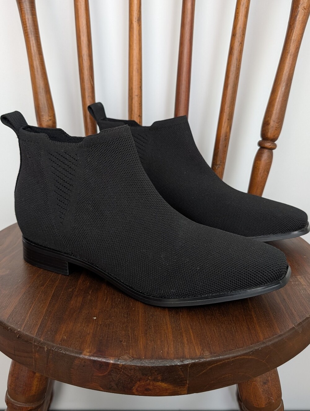 Vivaia Square-Toe Water-Repellent Ankle Boots Ryan Pro Knit - EU 40/US 9